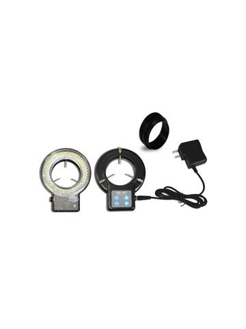 LED Four-Zone Ring Light w/Light Intensity Control