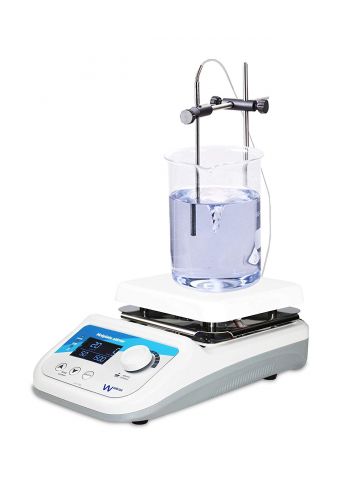 CMS Digital Hotplate Stirrer w/ Temperature Probe and Support Stand
